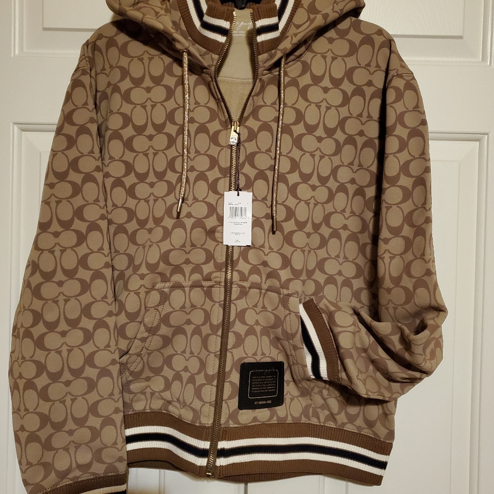 Ladies Coach Zip Up Hoodie
